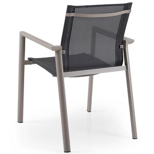 Delia Stapelstuhl khaki/textilene