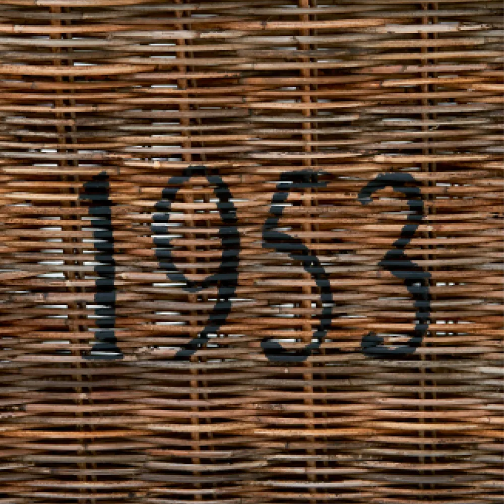  Rustikale Rattantruhe, 160x40 cm