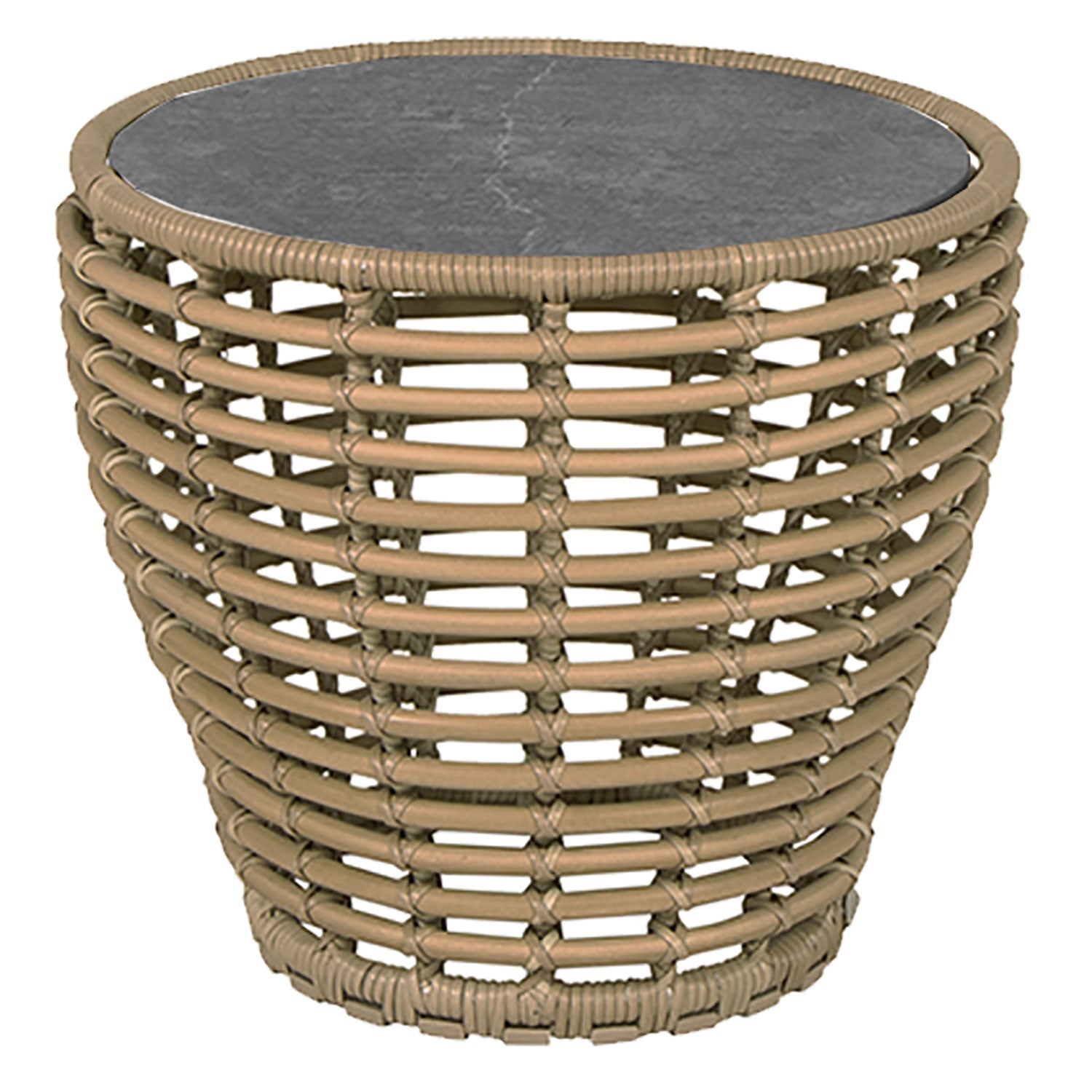 Basket Couchtisch 50 cm Künstliches Rattan