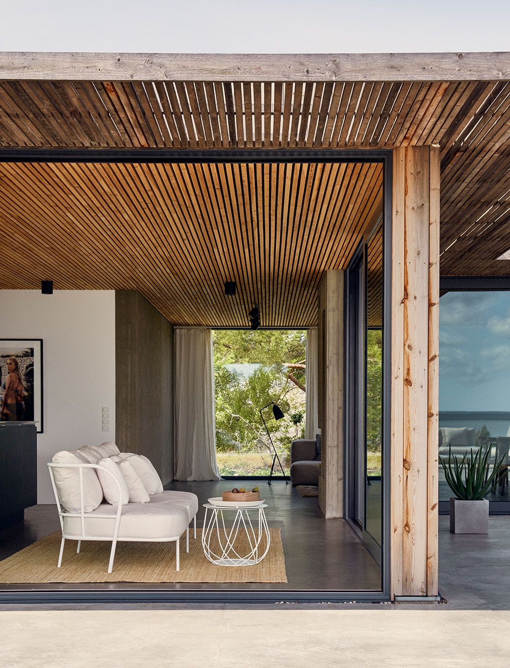 Saltö Sofa Dunkelgrau