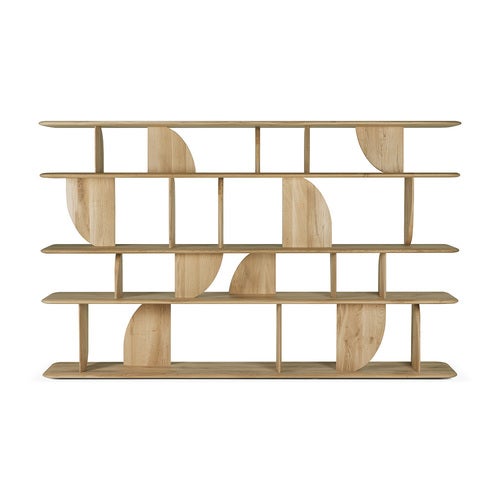Geometric Regal Eiche 210x35x130 cm