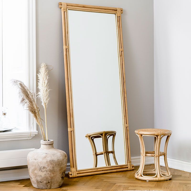 Bella Hocker Rattan Natur