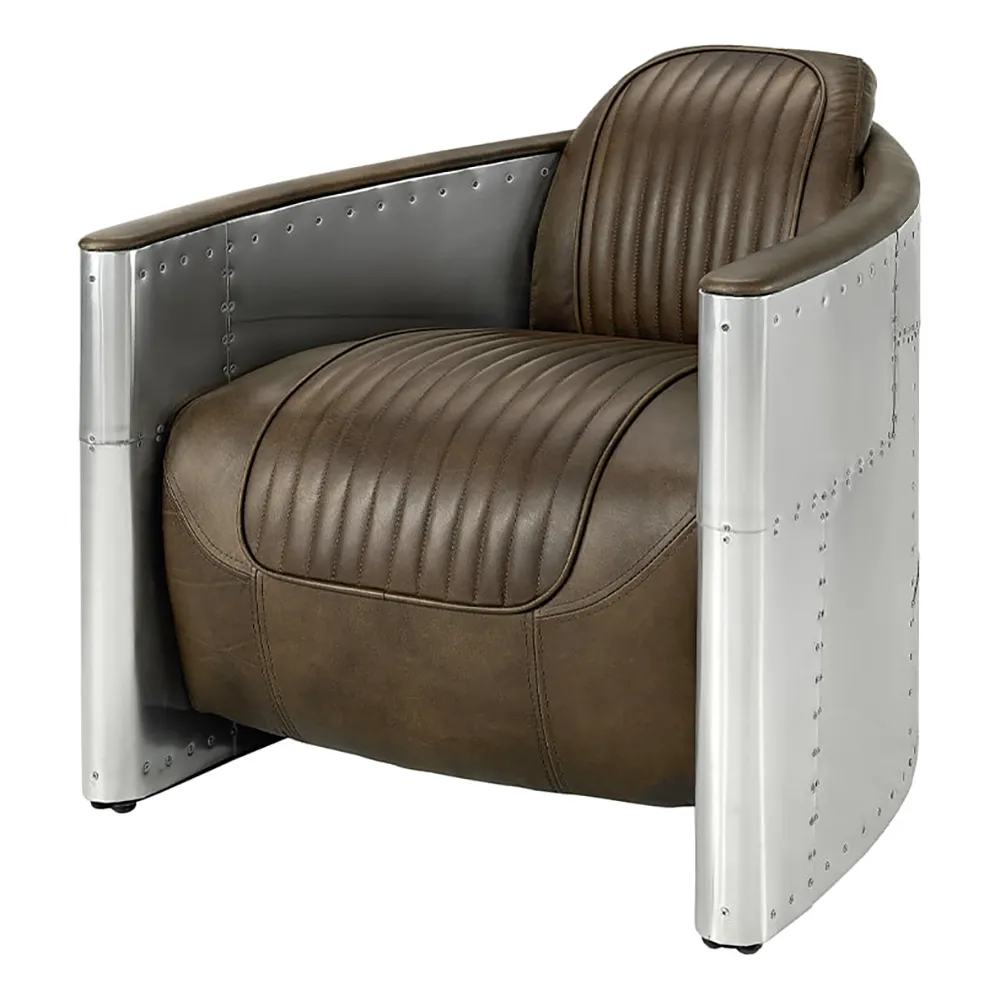 Tomcat Aviator Sessel Leder Whiskey Spitfire