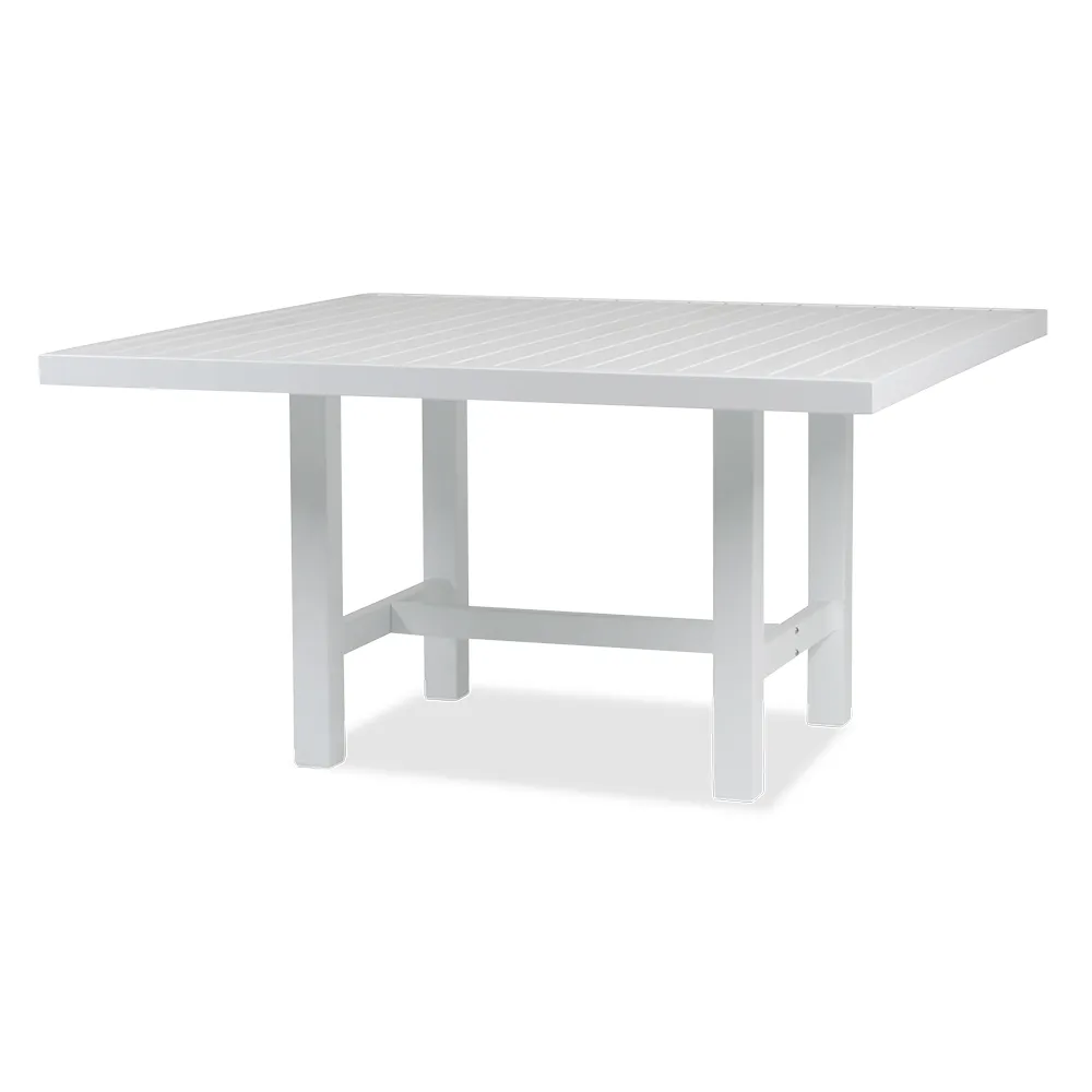 Esstisch 122X124 cm H72 Weiß