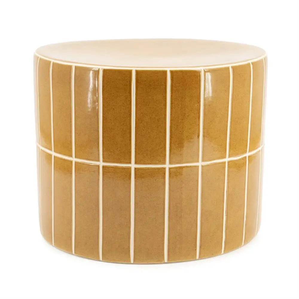 TileTastic 1  Couchtisch- mustard 42x42x34 cm