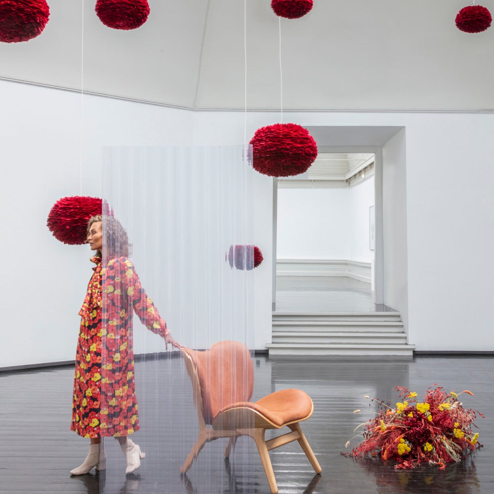 Eos Lampenschirm Medium Ø45 cm Red