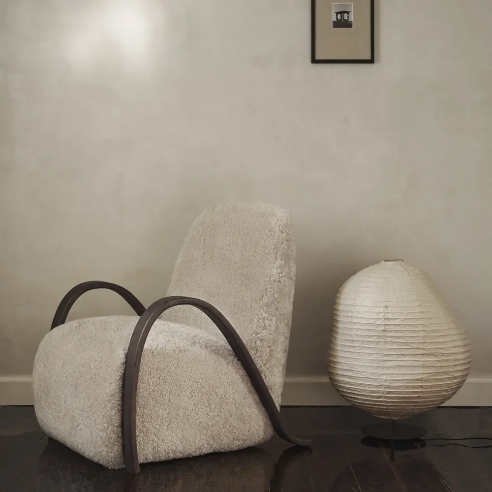 Buur Sessel Sheepskin - Dark St./Moonlight