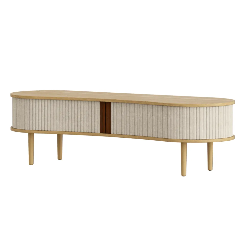 Audacious TV-Ständer Eiche/White Sands