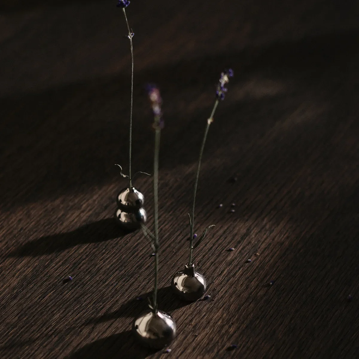 Minivase Komo Silver 3er-Set