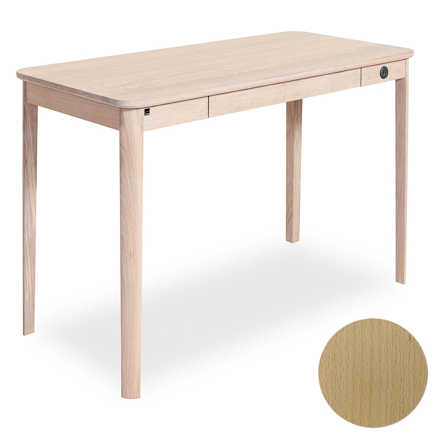 Sm131 Schreibtisch Eiche Lackiert 115X55X74Cm 