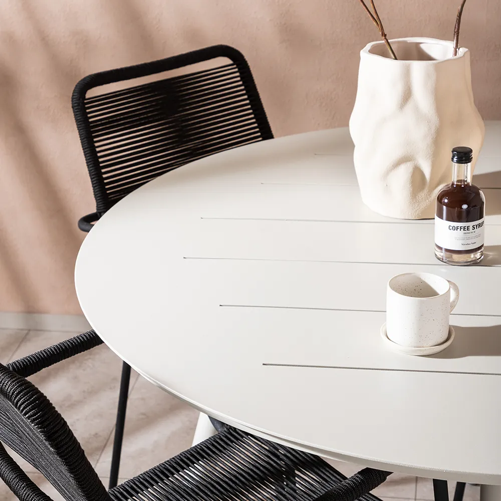 Lina Esstisch Ø120 cm Beige