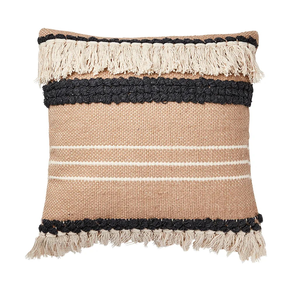 MINNA Kissenbezug beige/elfenbein/grau