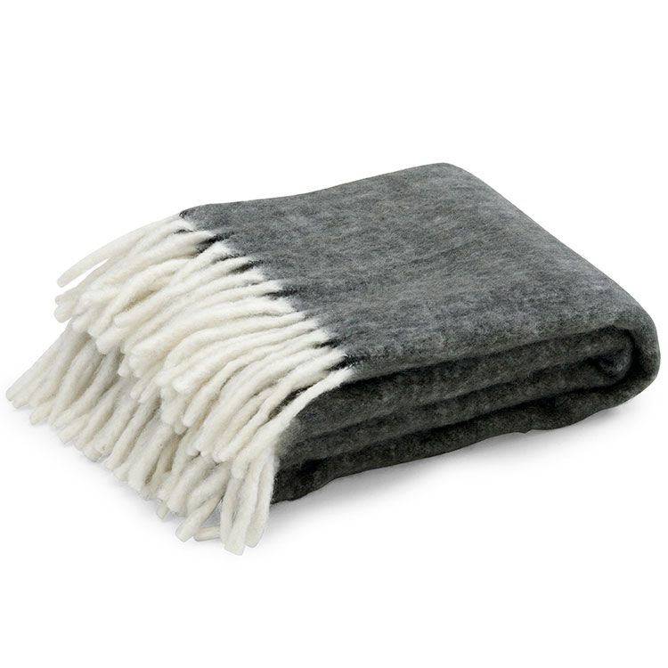 Handzahm kariert hellgrau