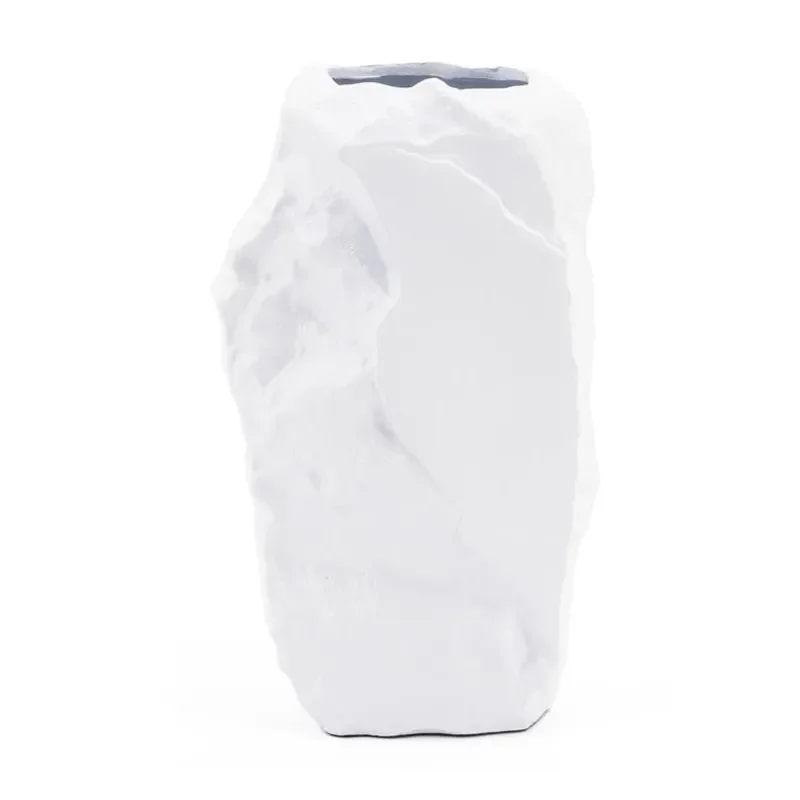 Pedra large 21x17,5x43 cm Aluminium weiß