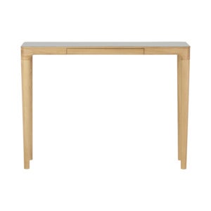 Heart'n'Soul Relieftisch 110x30x82 Eiche/Grau