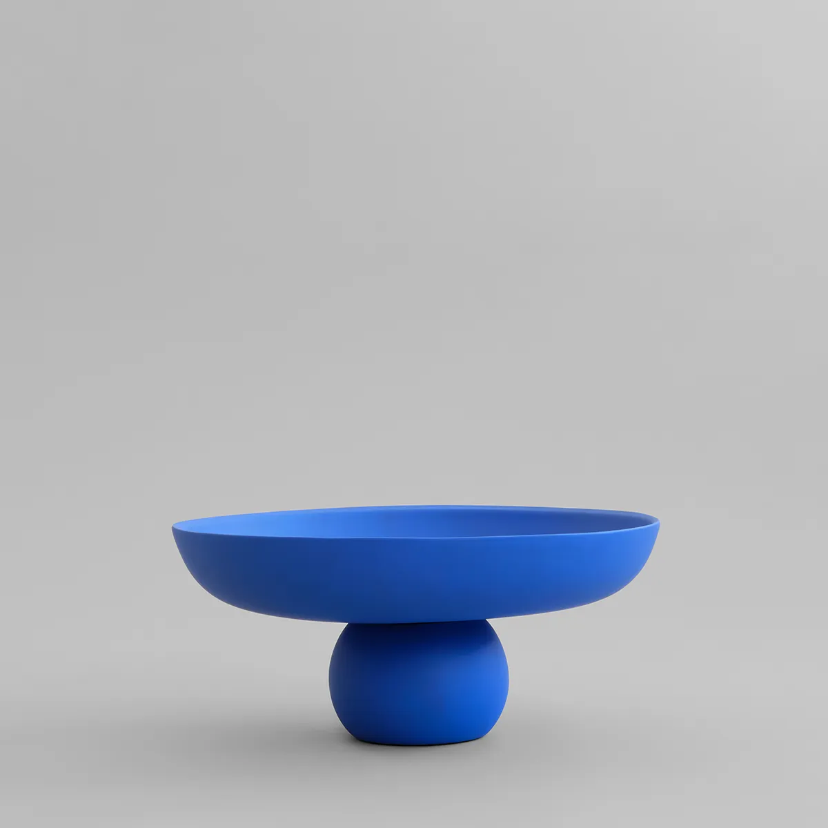 Handbemalte Dekoschale Baburu Big Marrakech Blue Ø 43 cm
