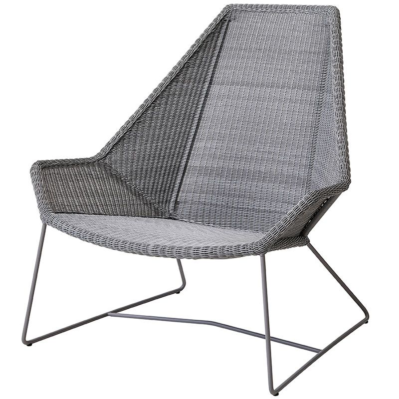 Breeze Lounge Sessel Hellgrau