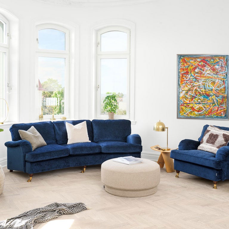 Cork Hocker mit Stoff in Kategorie B