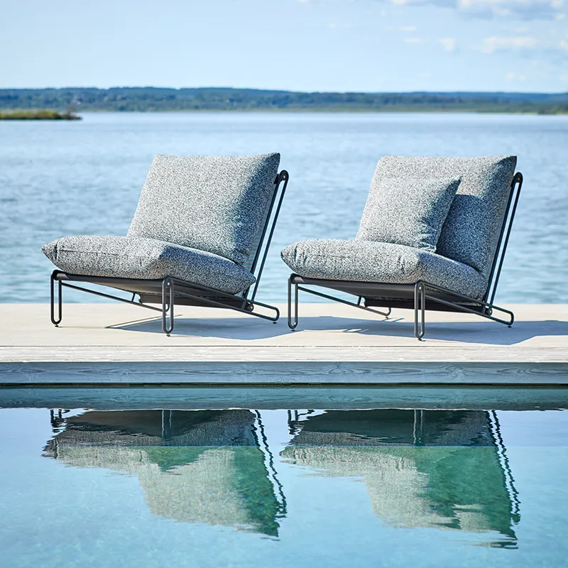 Blixt sessel Schwarz / Teddy ant