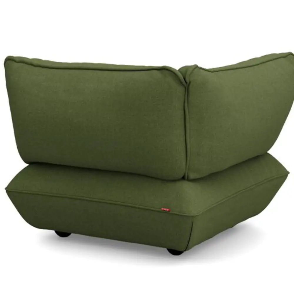sumo Sofa-Eckteil boucle recycled leaf green