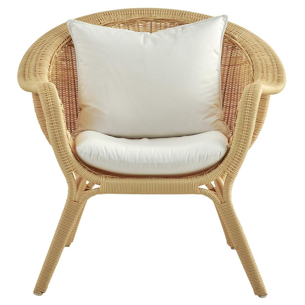 Sessel Madame Künstliches Rattan Natur