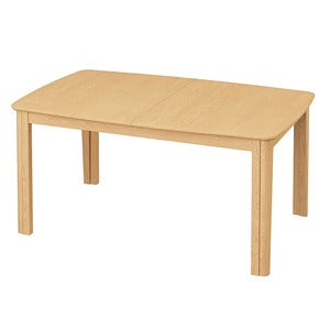 SM107 Esstisch 101x160-316-368 cm Massive Eiche, naturgeolt