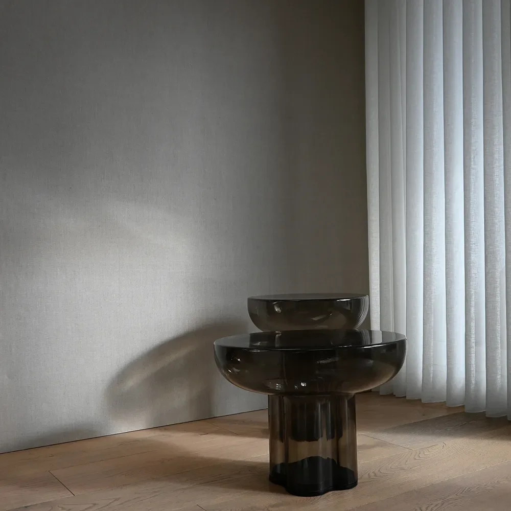 Crown Couchtisch niedrig - Smoked Forest