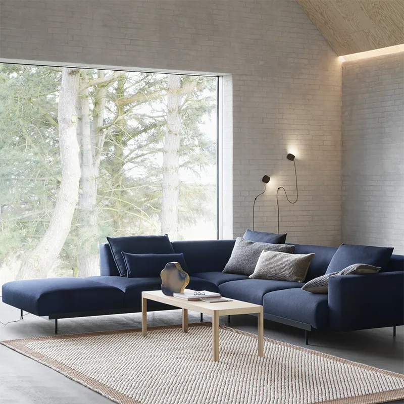 Workshop Couchtisch 43 x 120 cm - Oak Veneer Oak