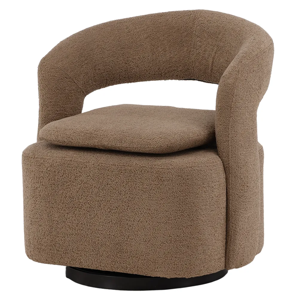 Laurel Sessel Braun Boucle