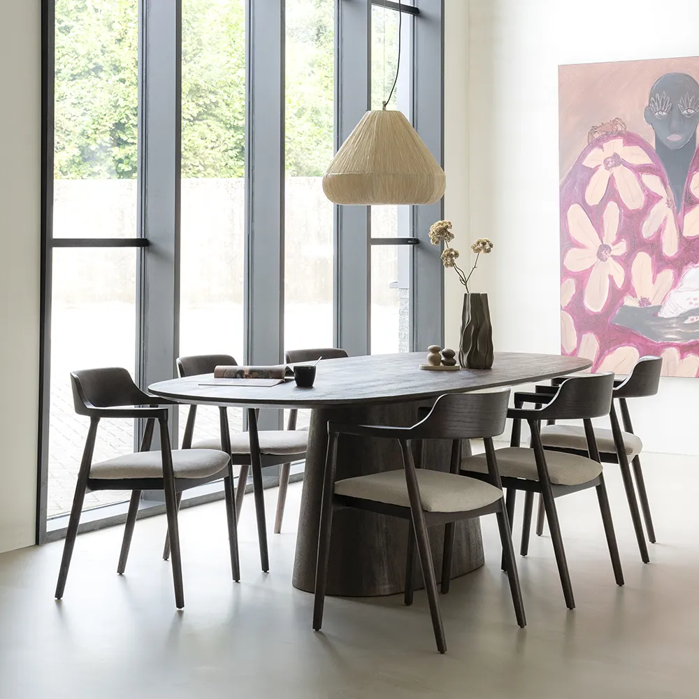 Aron Esstisch 300x110 - braun