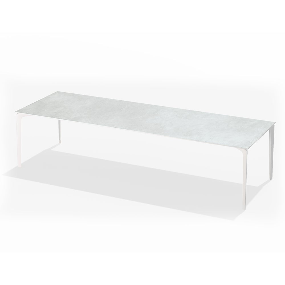 Allsize Esstisch 301x101 cm GRES White / Gres Snow