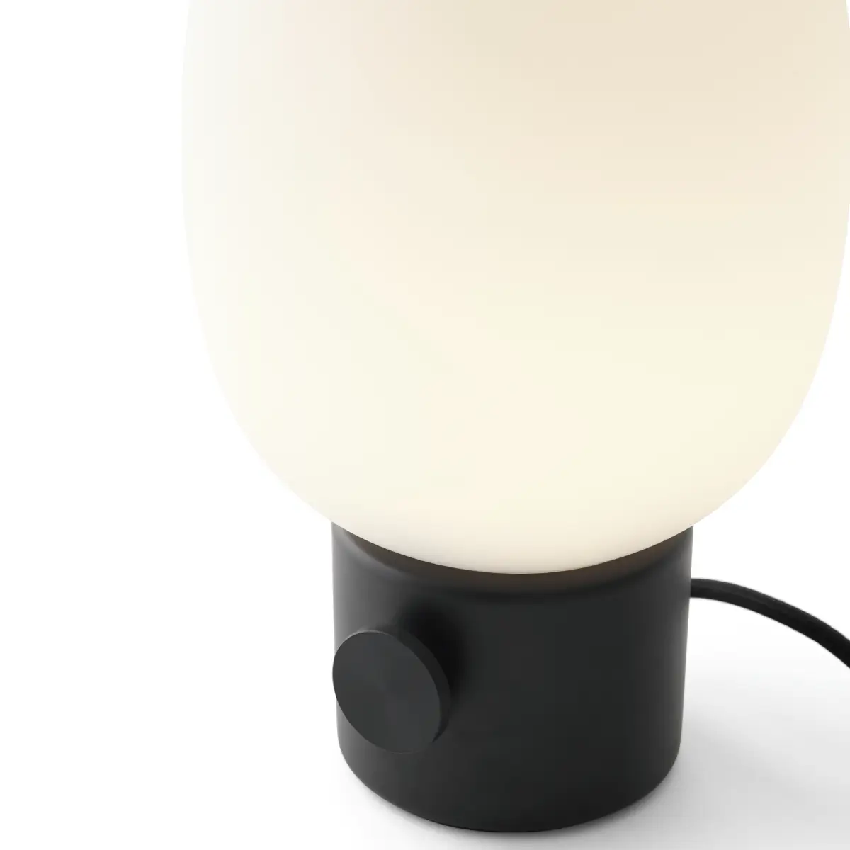 JWDA Tischlampe Stahl Schwarz Klein