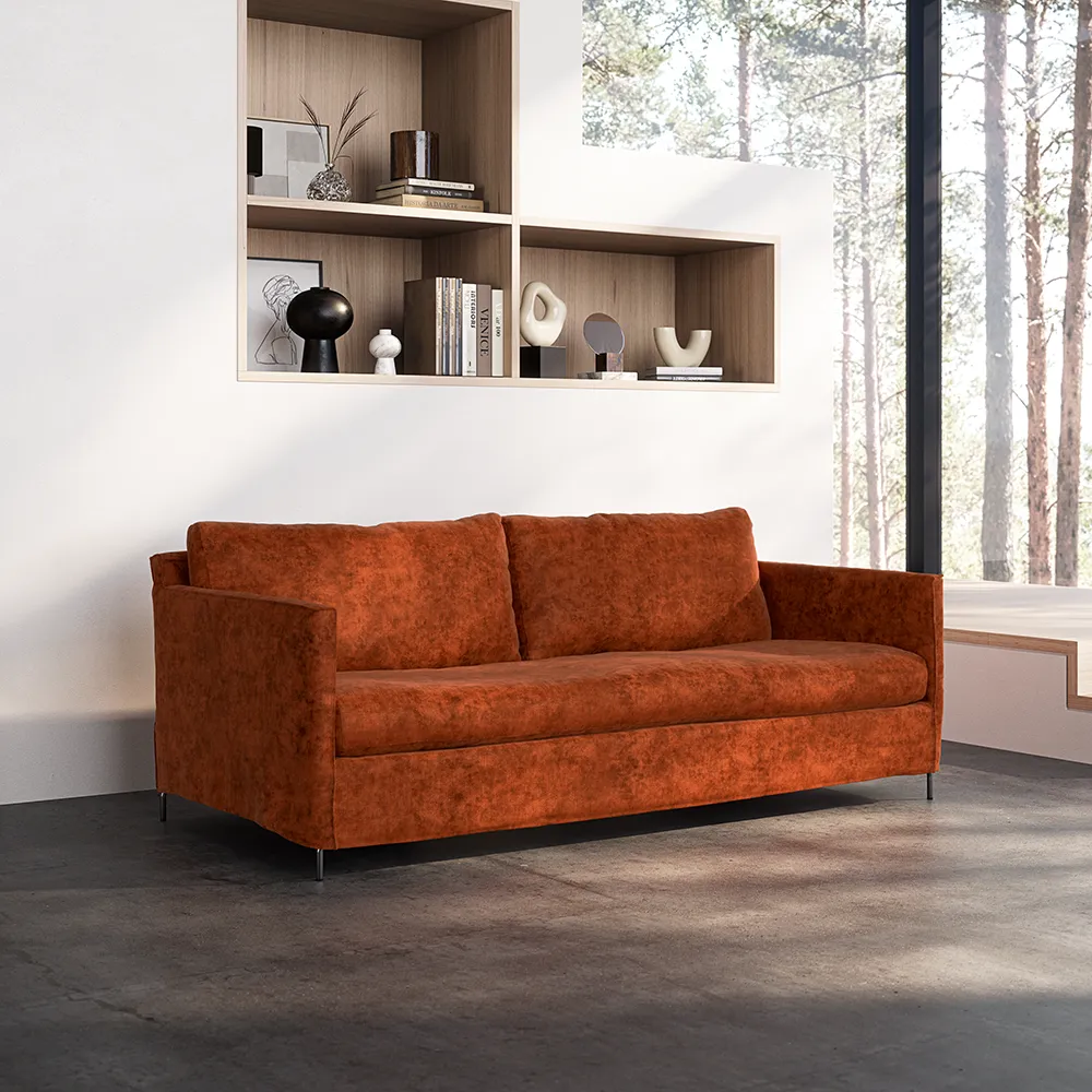 Petito 2-Sitzer Sofa gesamtes Sitzkissen Kat A