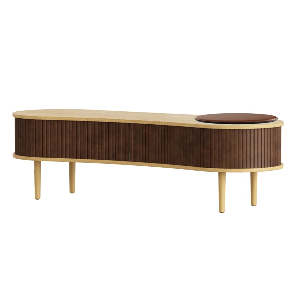 Audacious TV-Ständer Eiche/Hazelnut