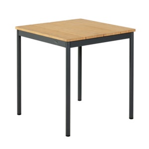 Nox Bistro Tisch 70x70 – Bambus/Anthracite