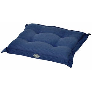 Canyon Sitzkissen dick 42x45 cm strukturiertes Nylon Marineblau