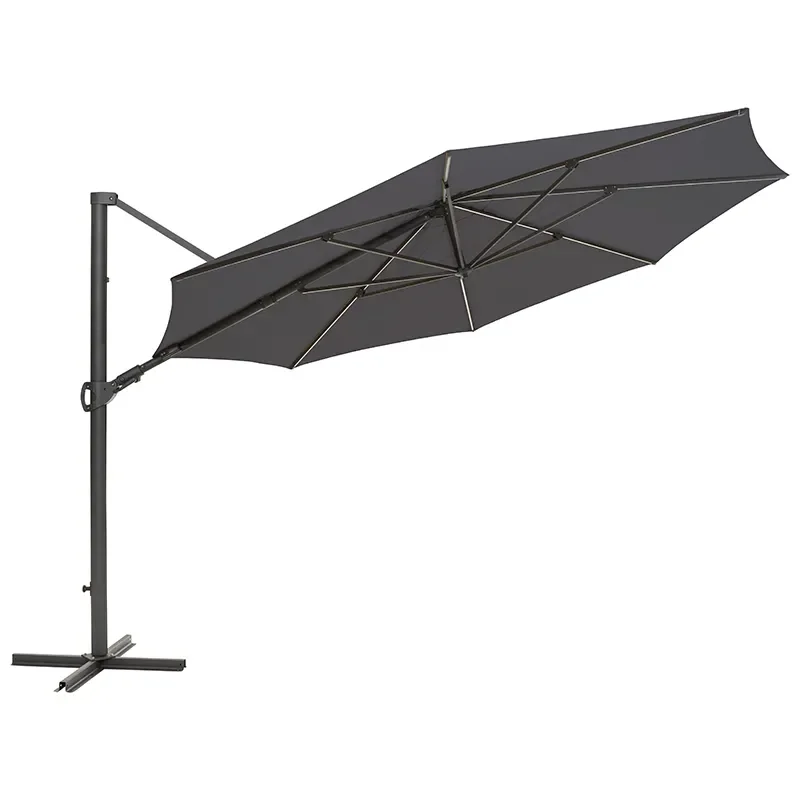 Cliento sonnenschirm 350 cm Antracit / Grey