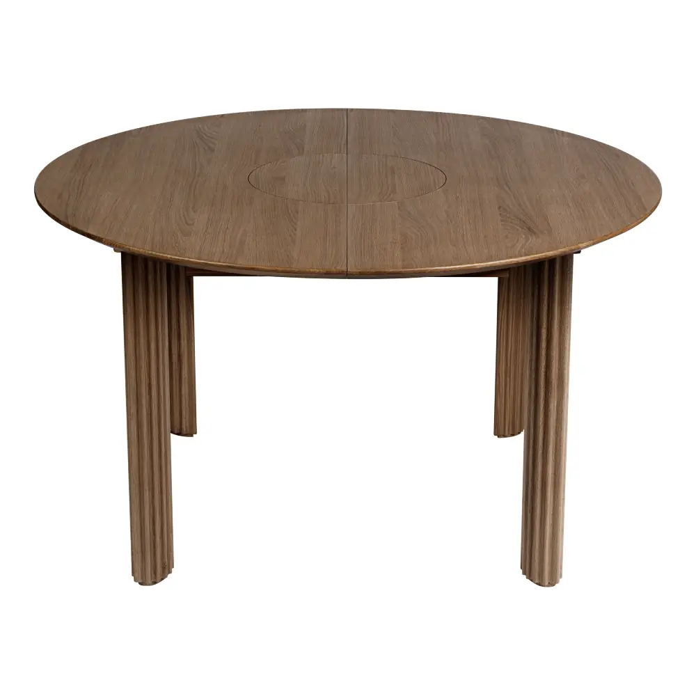 Comfort Circle Esstisch mit Verlängerung 132-202x132 Dark Oak