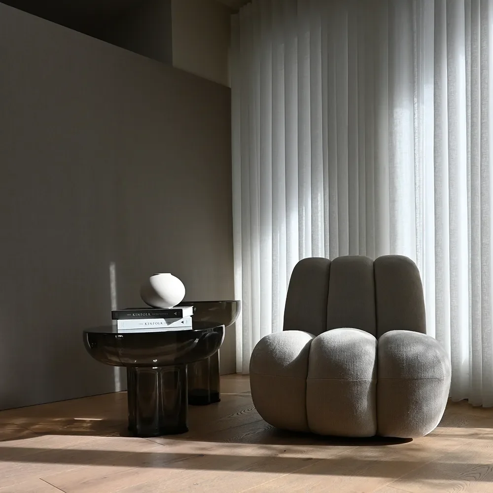 Crown Couchtisch niedrig - Smoked Forest