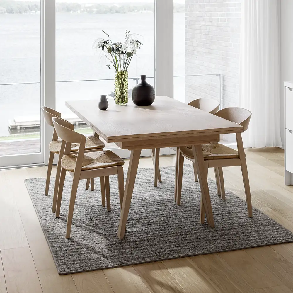 SM827 Esszimmerstuhl Eiche Mokkabraun Lackiert Geölt