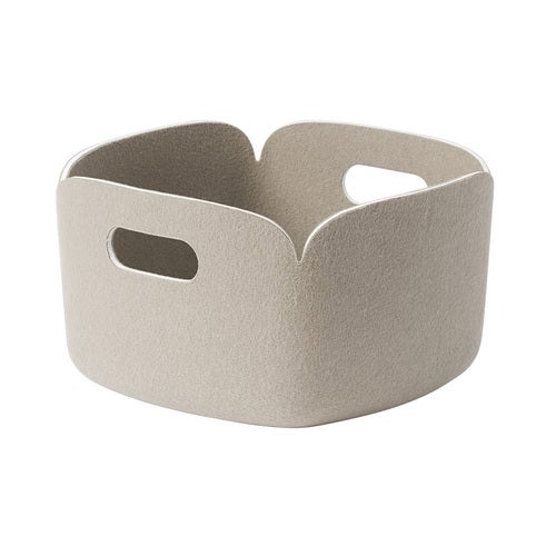 Restore Basket Aufbewahrungsbox 28 x 28 cm - Sand 