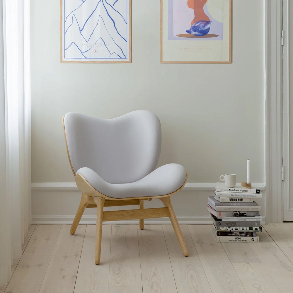 A Conversation Piece Loungesessel Oak/Sterling