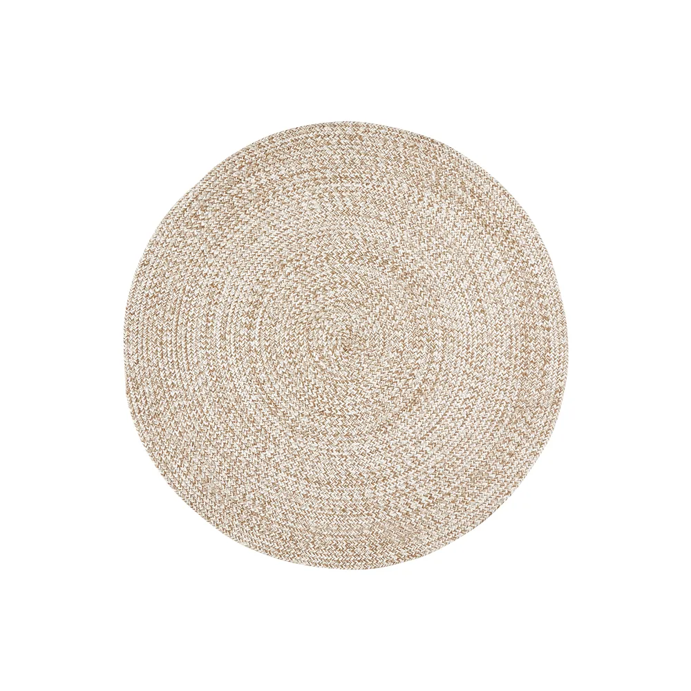  JUNI Matte natur/weiß Ø120 cm