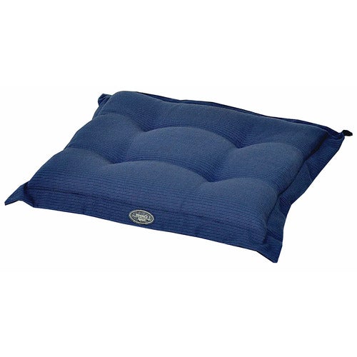Canyon Sitzkissen dick 42x45 cm strukturiertes Nylon Marineblau