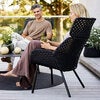 Vibe Sessel Hoch Schwarz