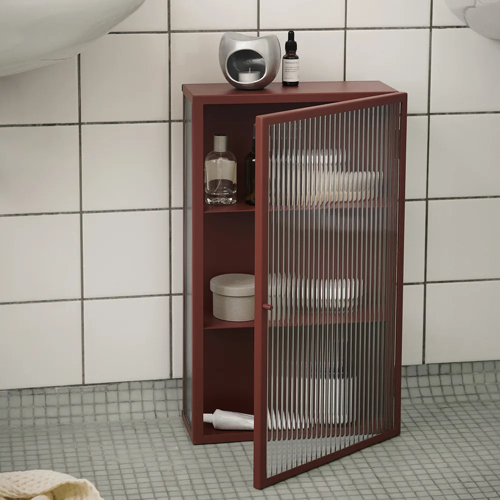 Badezimmerschrank Haze Oxide Red