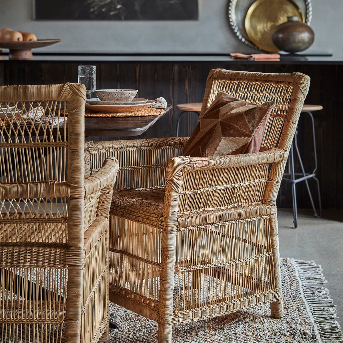  TRIBE Stuhl Rattan/Bambus