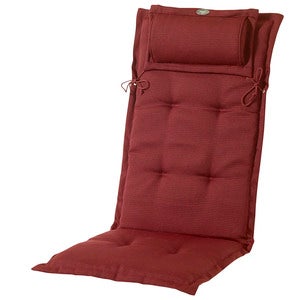 Canyon Thin Recliner Kissen strukturiert dralon bordeaux