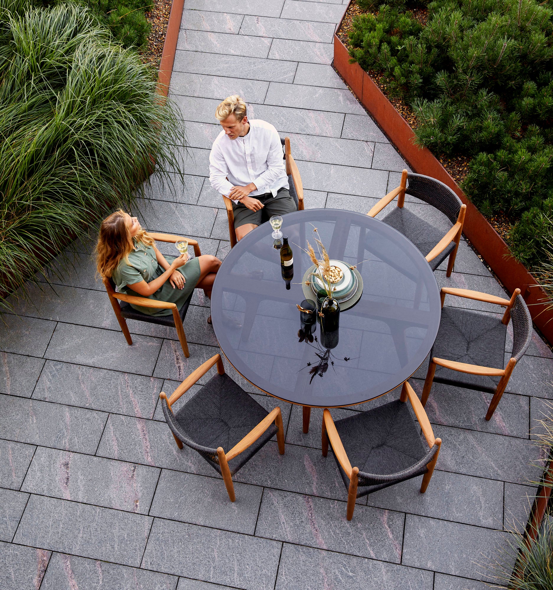 Aspect Esstisch 144 cm Teak