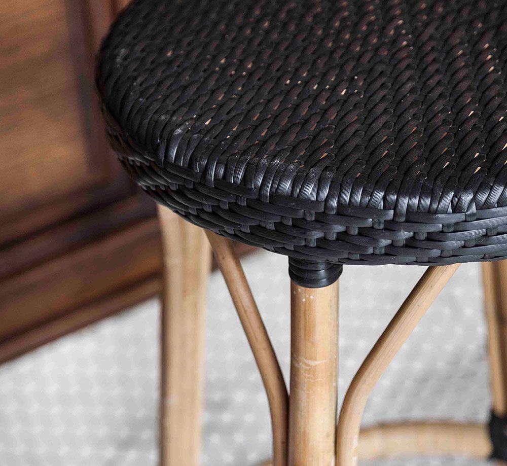 Simone Barhocker Hoch Schwarz